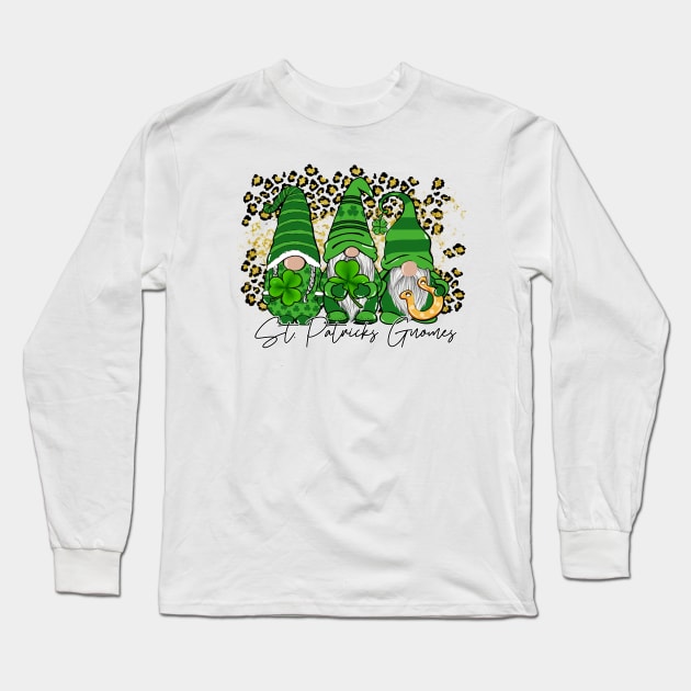 Saint Patrick's day gnomes Long Sleeve T-Shirt by AntonioClothing